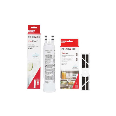 Purepour® PWF-1 (FPPWFU01) And Pureair® AF-2 (FRGPAAF2) Water And Air Filter Combo Kit
