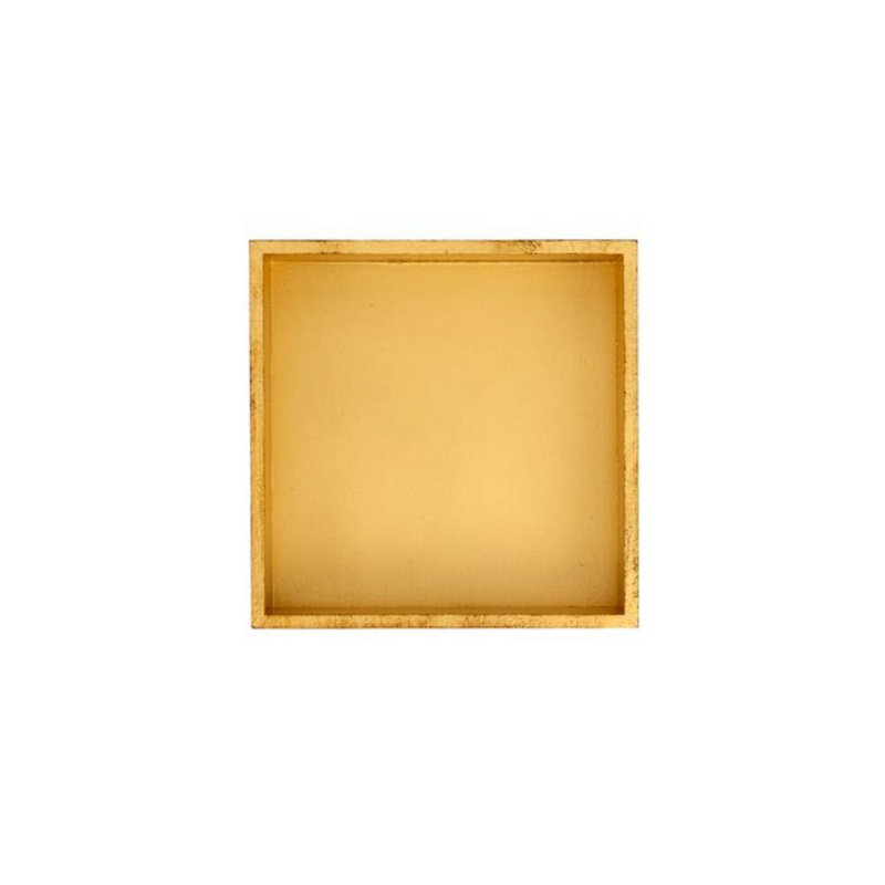 Porte-serviettes Florentine, H 2 po x l 5,5 po x P 5,5 po, Or