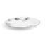 Black Orchid Handmade Porcelain Dinner Plate