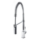 Sierra Pull Down Single Handle Kitchen Faucet with Side Spray and Accessories