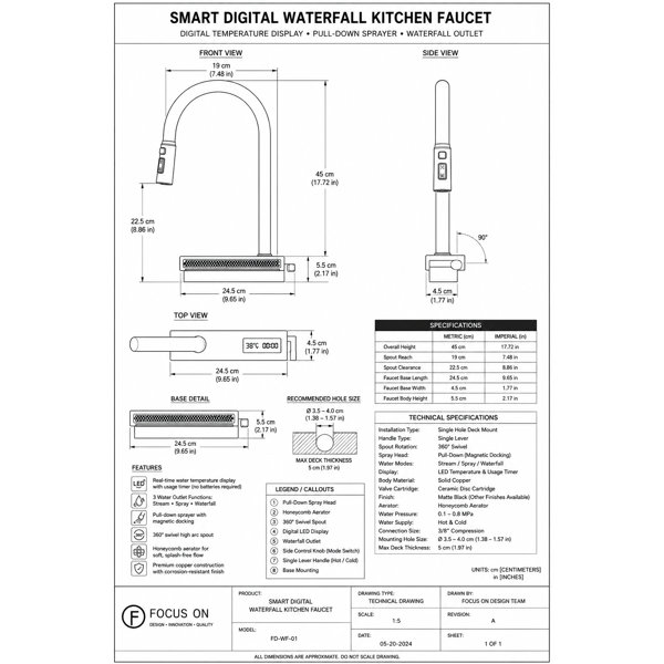 Dimensions du produit
