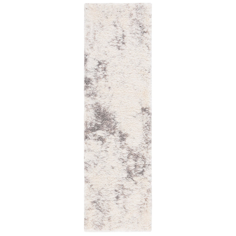 Cloud Shag Performance Abstract Rug, Runner 2'3" x 8'