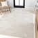 Tapis blanc / crème à motif géométrique Ralph Laurie