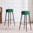 Seattle 14" W Velvet and Iron Bar Stool-1765376751-1846677705