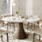 Stone Round Boydton With 4/6 Premium Solid Wood Leather Upholstered Dining Chairs For Kitchen/Dining Room-1663682360-1663682359-1663007668