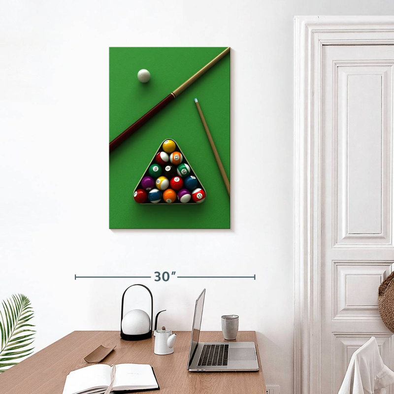 Équipement de jeu de billard Senne, H 30 po x l 20 po