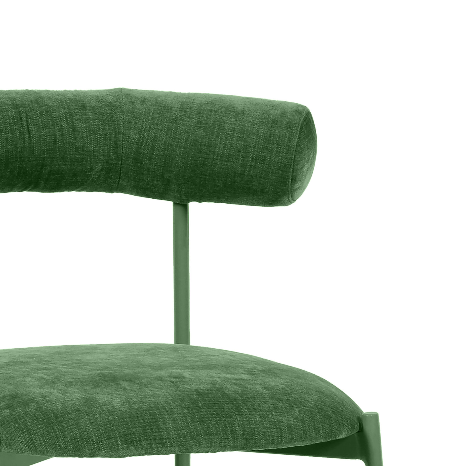 Geraldina Bar and Counter Stool, Bar Stool (29.1” Seat Height), Forest Green