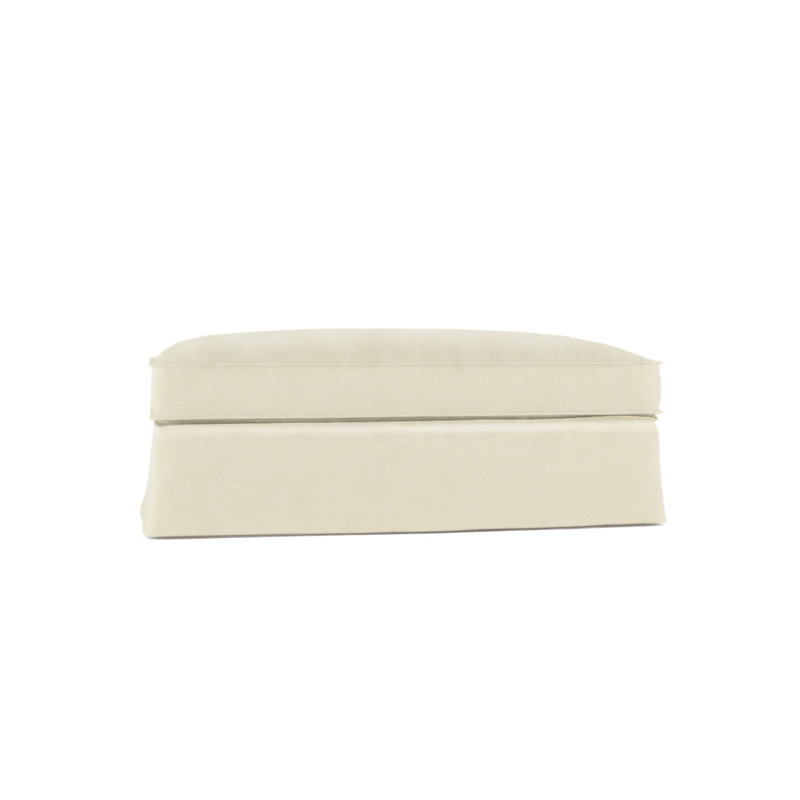 Ottoman, Leather Alabaster