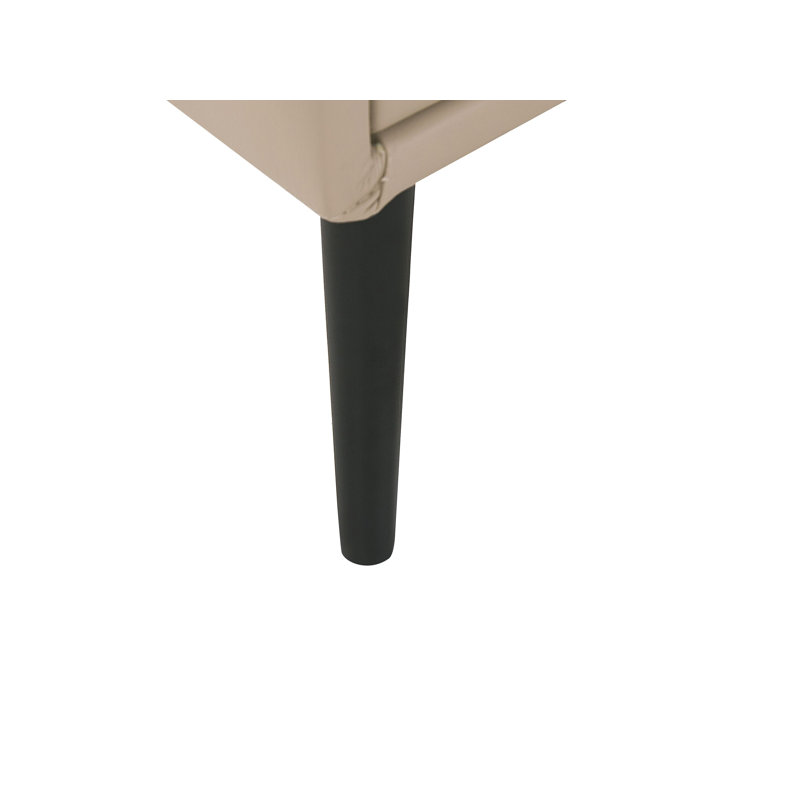 Jody 48cm W Bedside Table, Beige