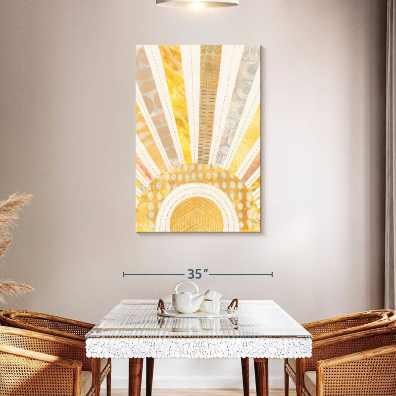 Oberle Boho Sunshine I, 45" H x 30" W