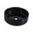 Ceramic Round Above Counter Bathroom Sink Art Basin, Black Background With White Patterns (UNOR B RR)-122773302