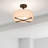 Fabric Semi Flush Mount-136418551