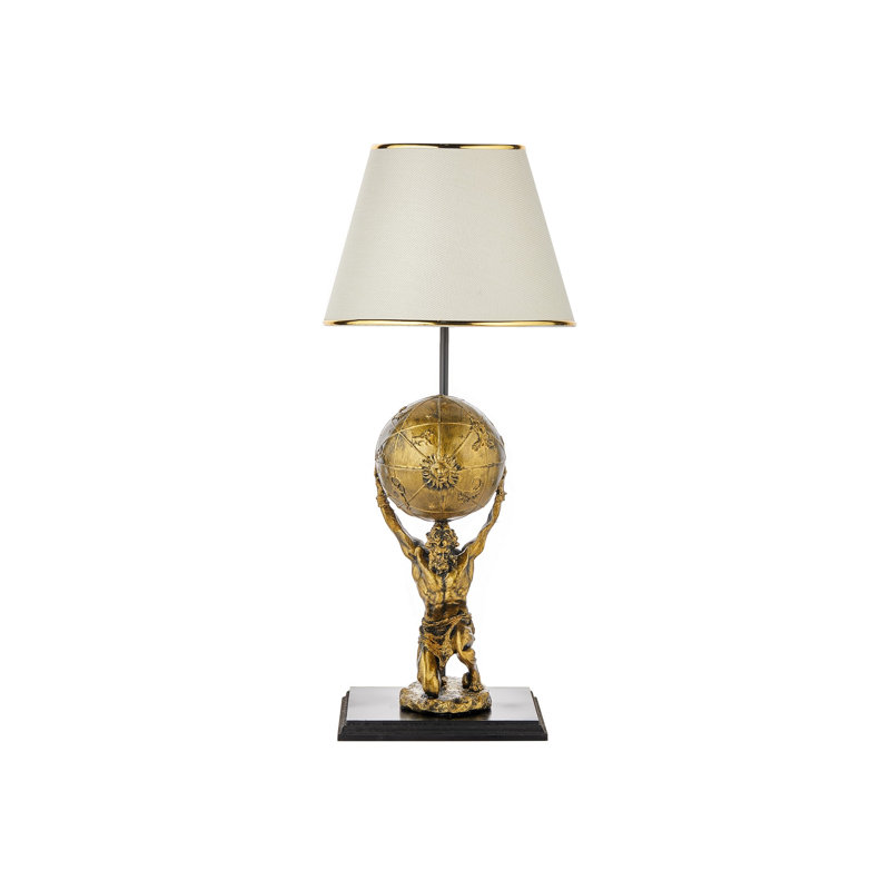 Lampe de table, Or, Blanc