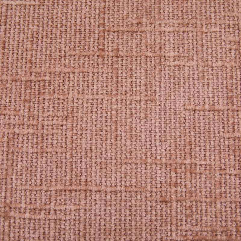 Fauteuil demi-tonneau pivotant à 360 ° (chenille), Rose