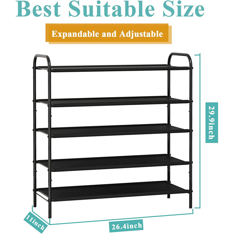 20 Pair Stackable Shoe Rack