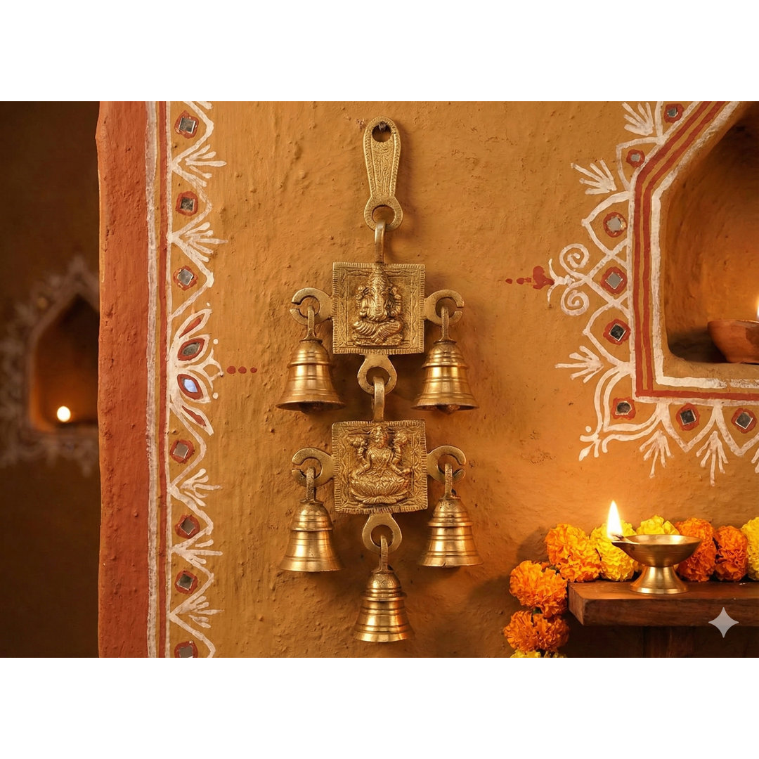 Handmade Religious & Spiritual Wall Decor on Metal Exotic India