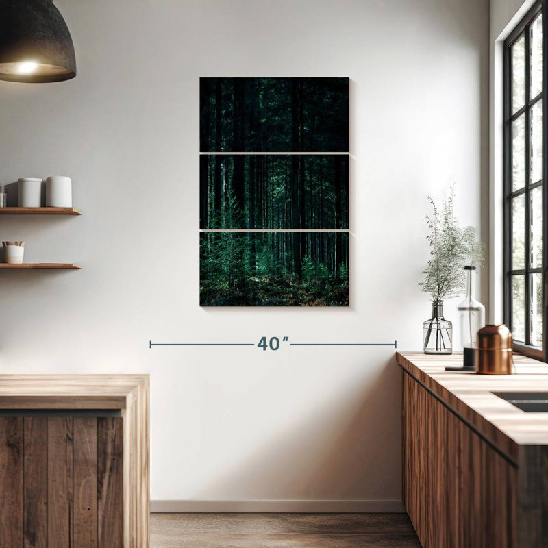 Alvord vert foncé, H 38 po x l 24 po