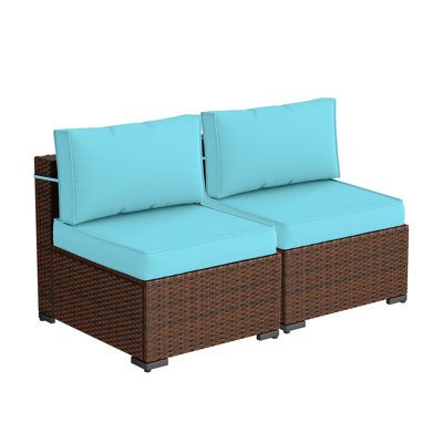 Wicker Outdoor Patio Sofa