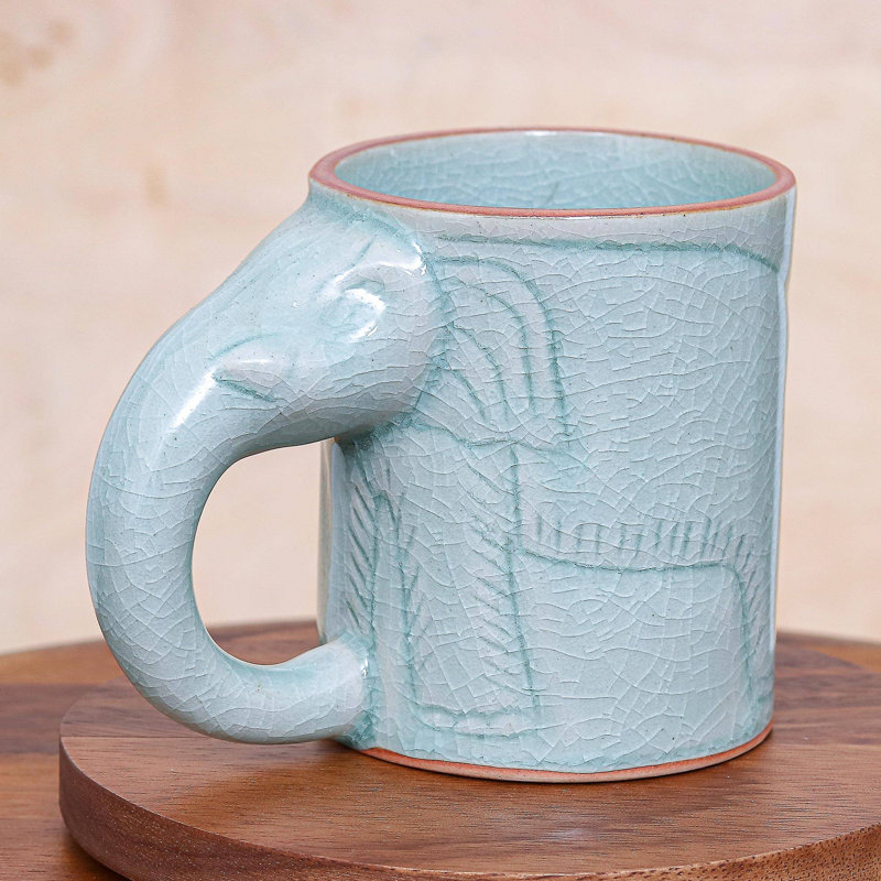 Tasse Feliksas, tasse en céramique Celadon