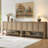Pomodoro Boho Rattan Sideboard With 4-Door And 1- Open Shelf,  Versatile Storage Cabinet-1253517825
