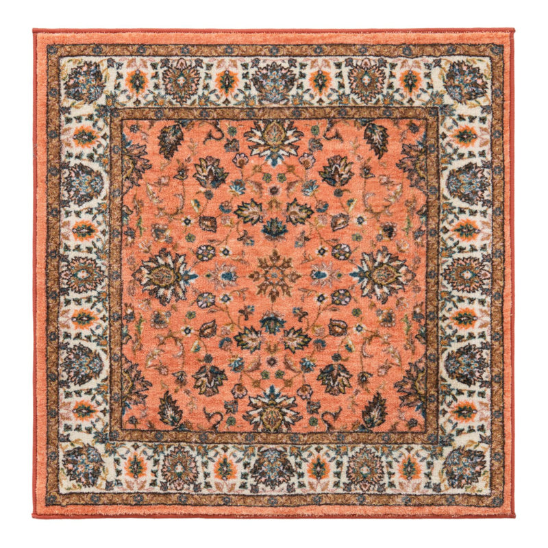Hylan Oriental Indoor Rug, Square 3'3"