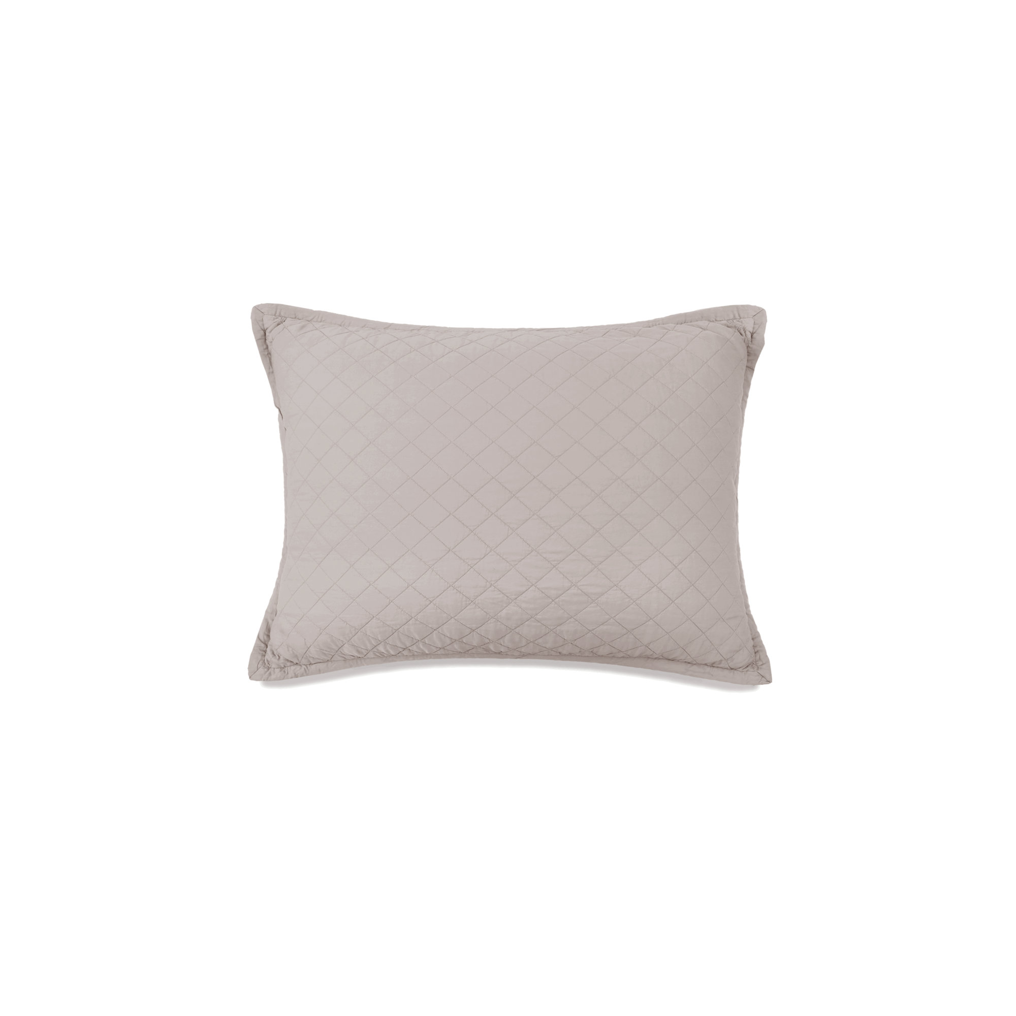 Monaco Rayon From Bamboo Sateen Throw Pillow, Sand