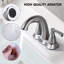 Robinet de lavabo de salle de bain à 2 poignées en zinc-115827527
