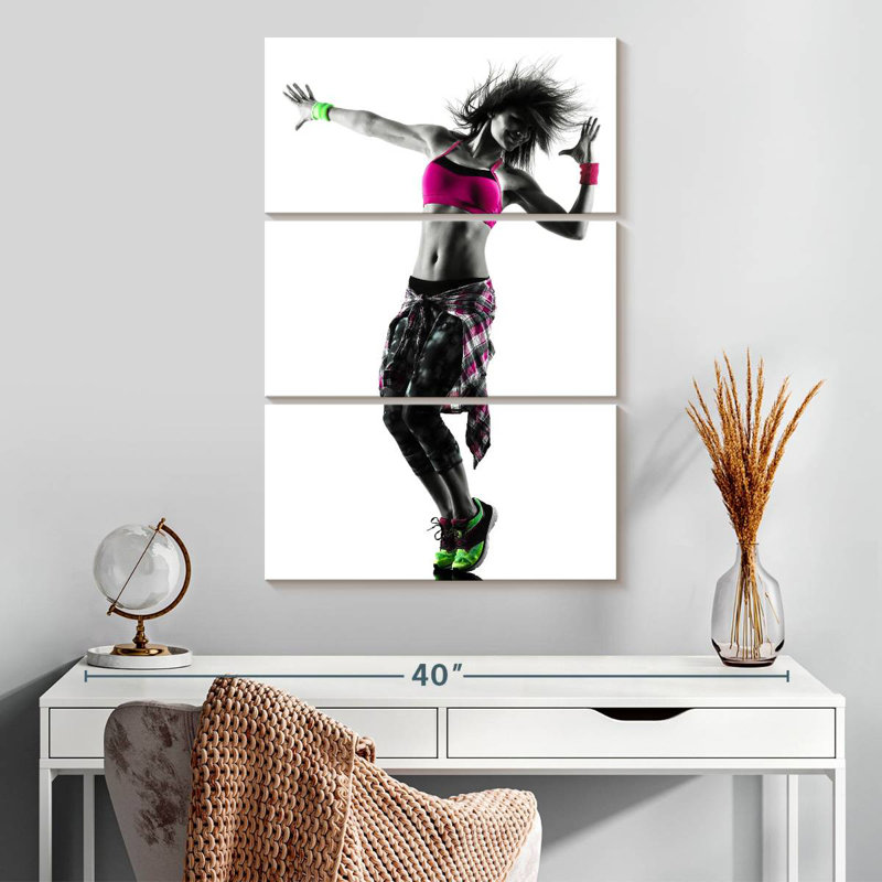 Senne Zumba Dancer, 32" H x 20" W