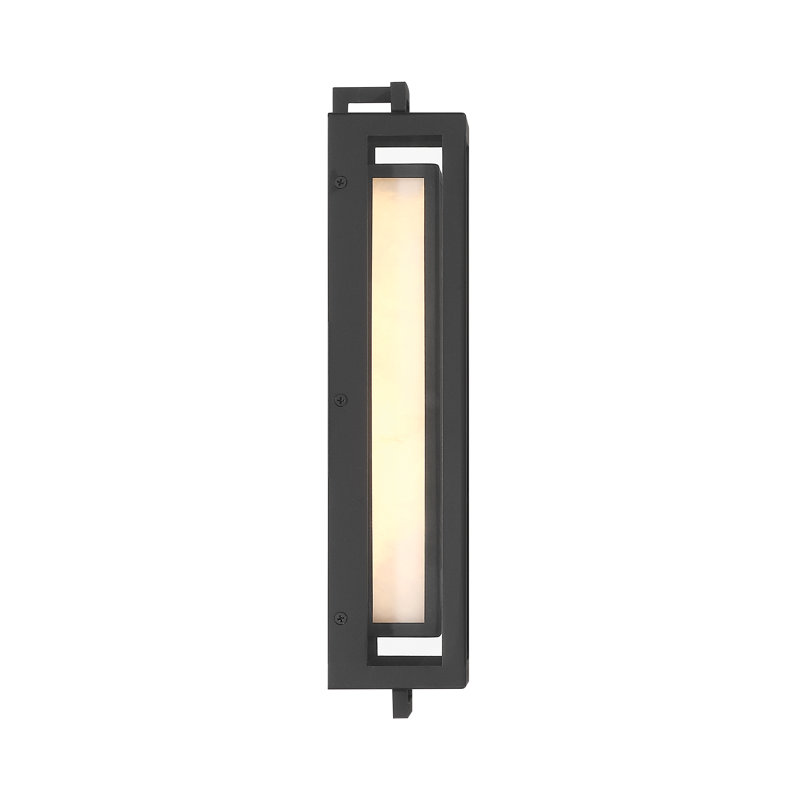Eastly 1 - Light LED Outdoor Sconce, 15, 6.77" H x 16" W x 5.75" D
