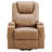 Neruda Upholstered Power Lift Massage Recliner Camel-1858098506