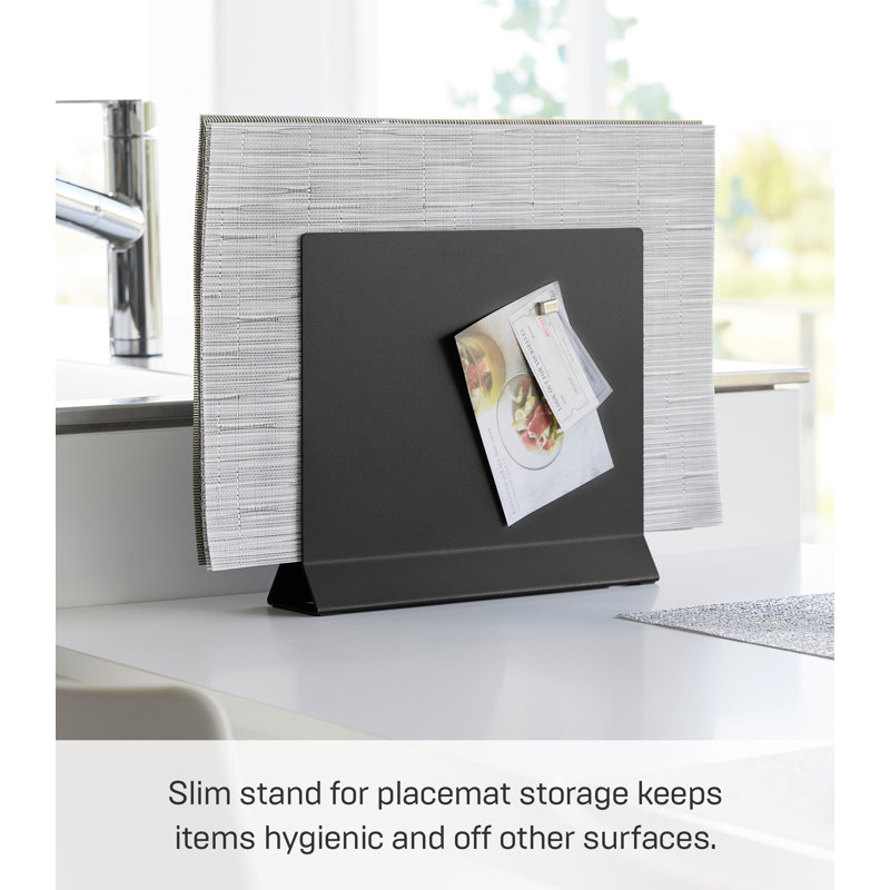 Napperon Yamazaki Home, acier, Noir