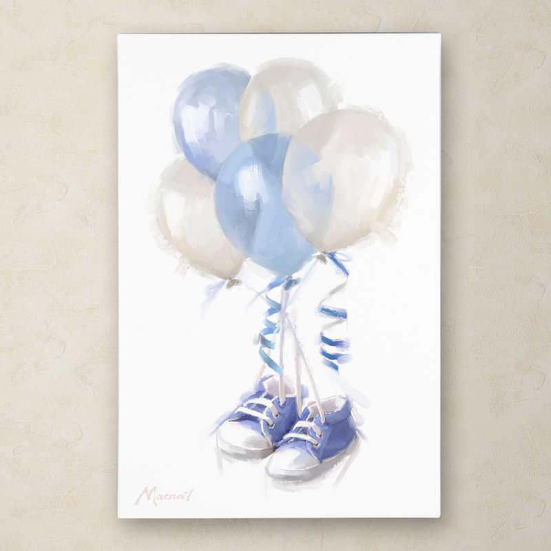 « blue boots 2 », art sur toile, H 19 po x l 12 po x P 2 po
