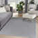 Mullican Sandy Solid Silver/Grey Easy Care Indoor/Outdoor Area Rug