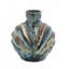 Vase bleu et brun