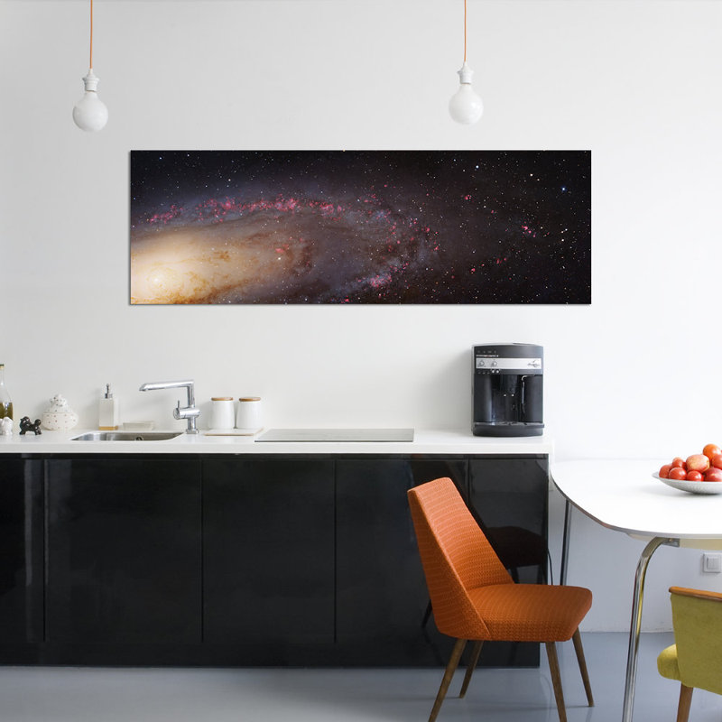 « m 31, andromeda galaxy (phat) mosaic ii », reproduction d’impression sur toile, H 12 po x l 36 po x P 1,5 po, Toile tendue