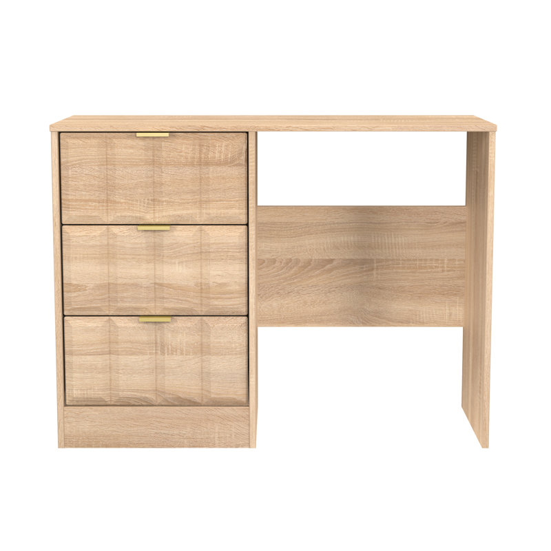 Besian 3 Drawer Vanity (Ready Assembled), Bardolino Oak