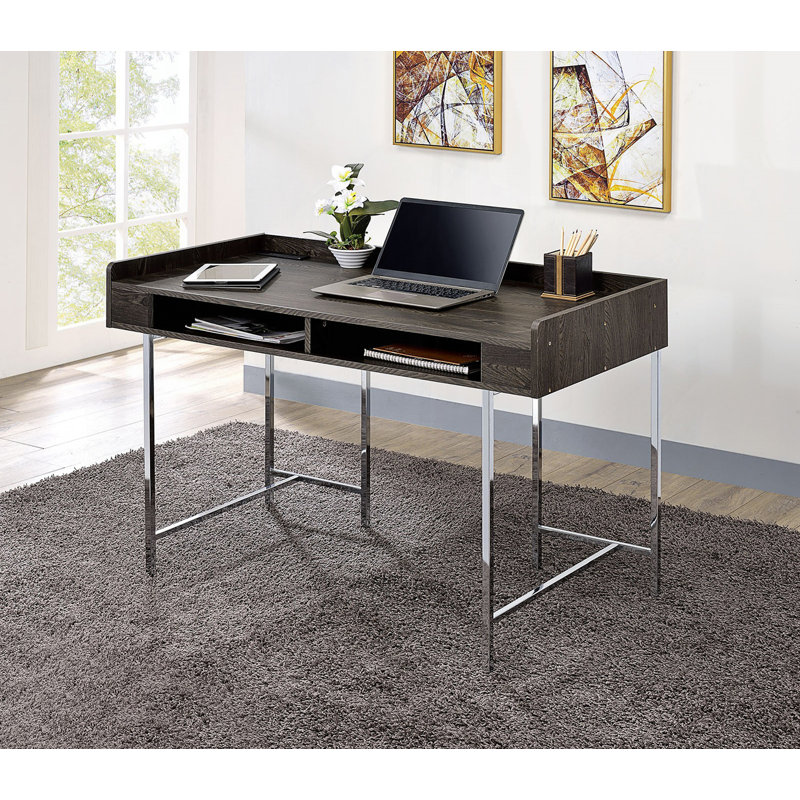 Bureau d'ordinateur moderne avec tiroir USB