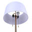 Lampe sur pied 2 lumières avec abat-jour blanc Altesa-1343434523
