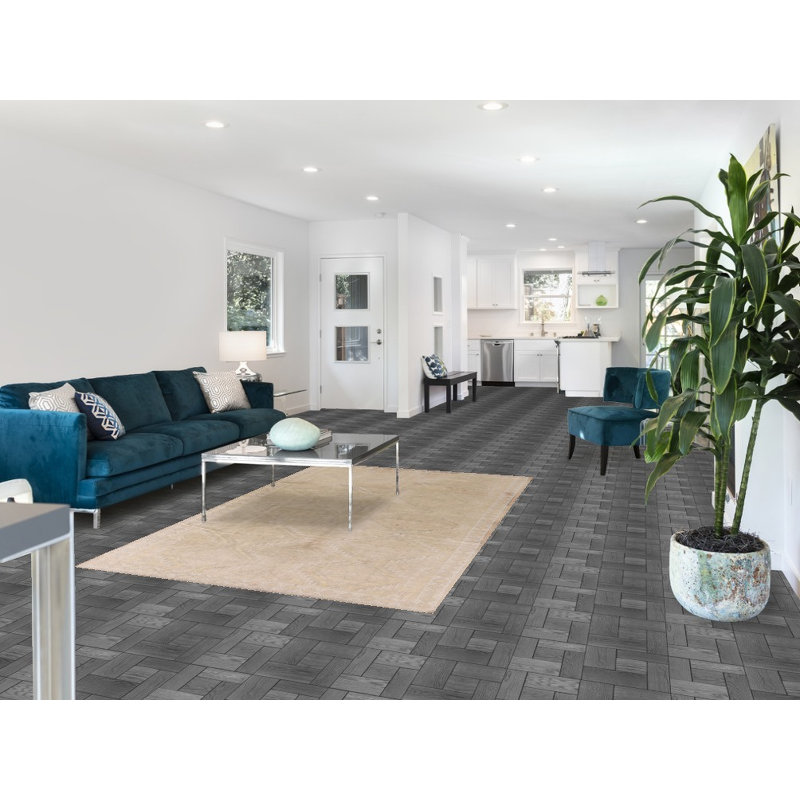 Tapis traditionnel en laine vieillie 5 x 8