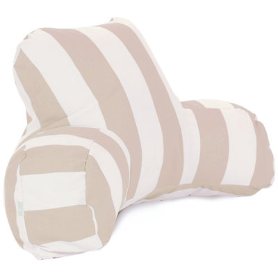 Coussin intérieur / extérieur à rayures verticales