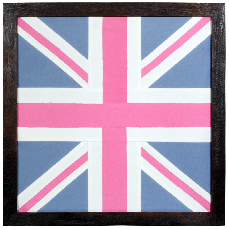 Alliyah Wall Decor, Pink/White/Blue
