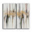 «Falling Gold Leaf I», ensemble de 2 toiles tendues-639956128