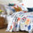 MarCielo 3 Pcs Printed Floral Quilt Bedspread Set BY209-102880020