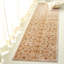 Floral Area Rug in Cream/Golden-722689002