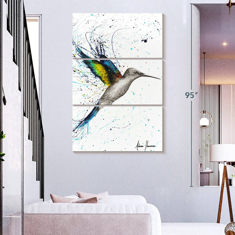 Brampt Happy Hummingbird, 32" H x 20" W