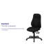  Chaise de bureau ergonomique multifonctionnelle à haut dossier-30774864