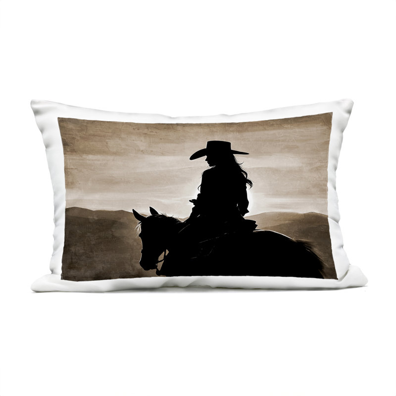 Coussin Cowboy Sunset