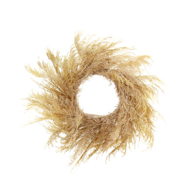 20'' Pampas Grass Wreath