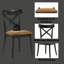 Chaise d'appoint Hillary (lot de 2)