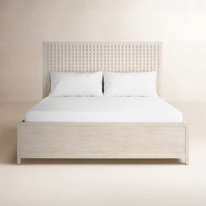 Baxley Standard Bed, Ivory, Queen
